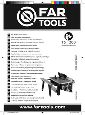 Far Tools TS 1200 Übersetzung Aus Dem Original-Anleitung