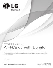 LG AN-WF500 Bedienungsanleitung