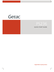 Getac PS236 Erste Schritte