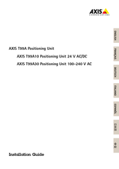 Axis S T99A30 Bedienungsanleitung