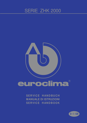 Euroclima ZHK 2000 Serie Servicehandbuch