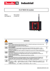 Desoutter E-LIT BOX V2 Bedienungsanleitung