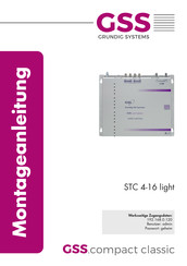 GSS STC 4-16 light Montageanleitung