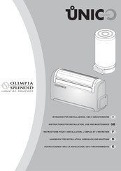 Olimpia splendid UNICO Handbuch Für Installation, Gebrauch Und Wartung