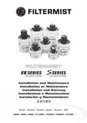 FILTERMIST S400 Installation Und Wartung