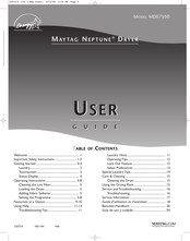 Maytag NEPTUNE MDE7550 Benutzerhandbuch