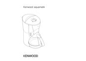 Kenwood aquamatic  CM770 Serie Bedienungsanleitung