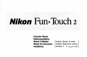 Nikon Fun Touch 2 Bedienungsanleitung