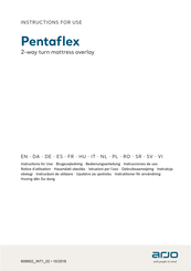 arjo PENTAFLEX Bedienungsanleitung