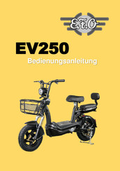 E.F.O EV250 Bedienungsanleitung
