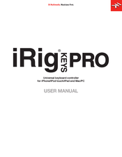 IK Multimedia iRig Keys Pro Handbuch