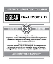 Gear FlexARMOR X T9 Bedienungsanleitung