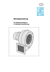 Klein EHG series Montageanleitung