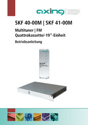 axing SKF 40-00M Betriebsanleitung