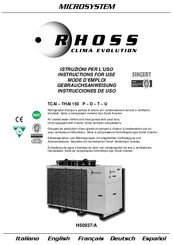 RHOSS H50937/A Gebrauchsanweisung