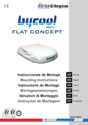 dirna Bergstrom bycool blue line FLAT Montageanweisungen
