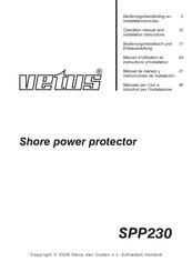 Vetus SPP230 Bedienungshandbuch Und Einbauanleitung