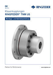 RINGFEDER TNM 82 LG Montage- Und Betriebsanleitung