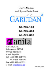 Garudan GF-207-443 Bedienungsanleitung