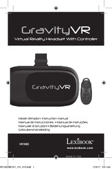 LEXIBOOK GravityVR VR100Z Bedienungsanleitung
