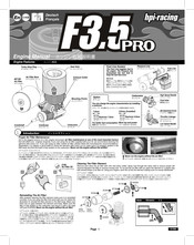 hpi-racing F3.5 PRO Bedienungsanleitung