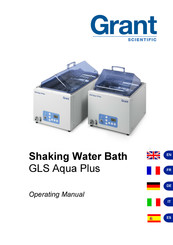 Grant GLS Aqua Plus series Bedienungsanleitung