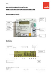 ITRON ACE6000 DC4 Kurzbedienungsanleitung