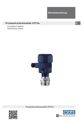 Wika CPT-2 series Betriebsanleitung