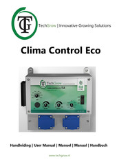 TechGrow Clima Control Eco Handbuch