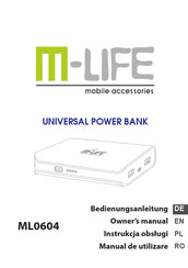 M-Life ML0604 Bedienungsanleitung