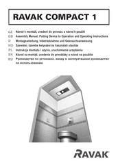 RAVAK RAVAK COMPACT 1 Montageanleitung, Inbetriebnahme Und Gebrauchsanweisung
