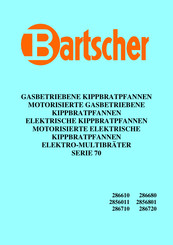 Bartscher 2856011 Bedienungsanleitung