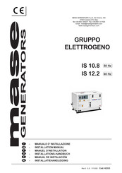 Mase Generators IS 10.8 Installations-Handbuch