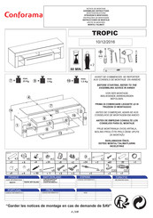 CONFORAMA TROPIC Montageanleitung