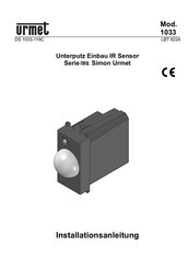 Urmet 1033 Installationsanleitung