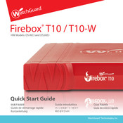Watchguard Firebox T10-W Kurzanleitung