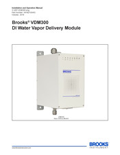 Brooks Instrument VDM300 Installations- Und Bedienungsanleitung