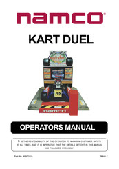 NAMCO KART DUEL Bedienungsanleitung