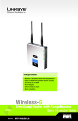Linksys Wireless-G WRT54GR Schnellinstallationsanleitung
