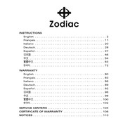Zodiac STP1-11 Bedienungsanleitung