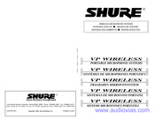 Shure VP WIRELESS Kurzanleitung
