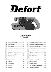 Defort DBS-800N Bedienungsanleitung