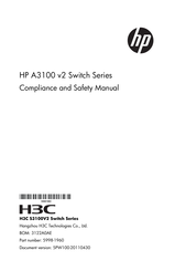 HP A3100 v2 Serie Compliance- Und Sicherheitshandbuch