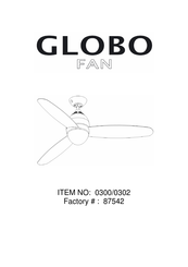 Globo 0300 Bedienungsanleitung