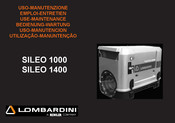 Lombardini SILEO 1400 Bedienung-Wartung