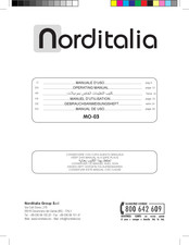 Norditalia MO-03 Gebrauchsanweisungsheft