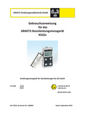 Graetz X5CEx Gebrauchsanweisung