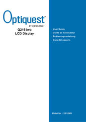 ViewSonic Optiquest VS12089 Bedienungsanleitung