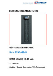 Schrack Technik AVARA Multi Serie Bedienungsanleitung