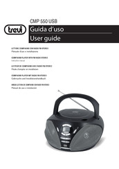 Trevi CMP 550 USB Gebrauchs- Und Installationshandbuch